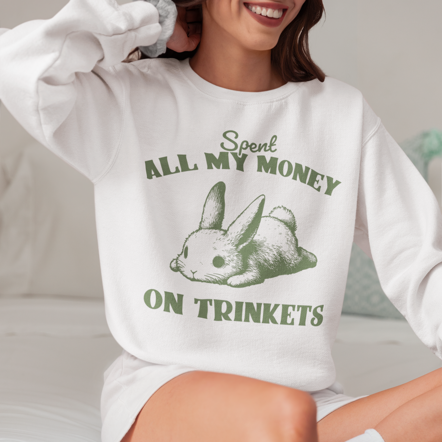 Spent All My Money On Trinkets Sweatshirt