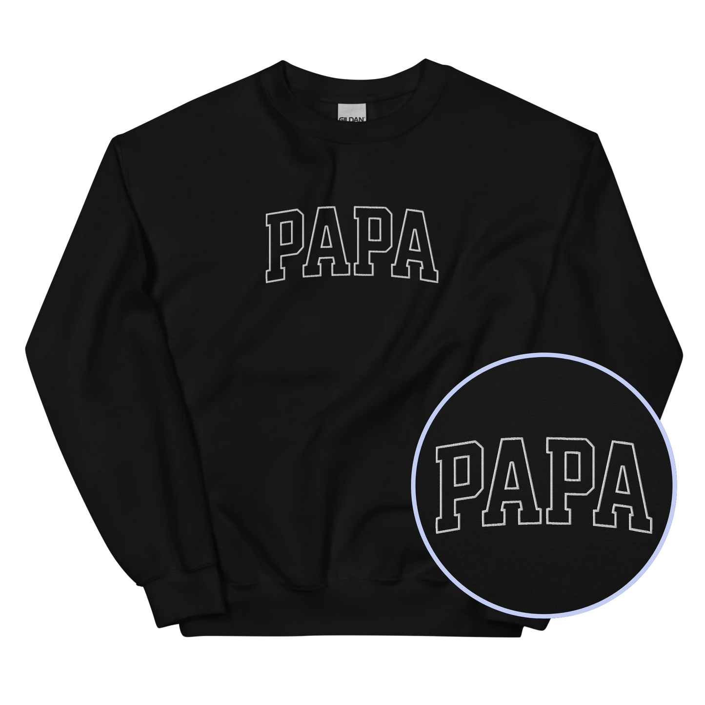 Papa Father Varsity Embroidered Sweatshirt