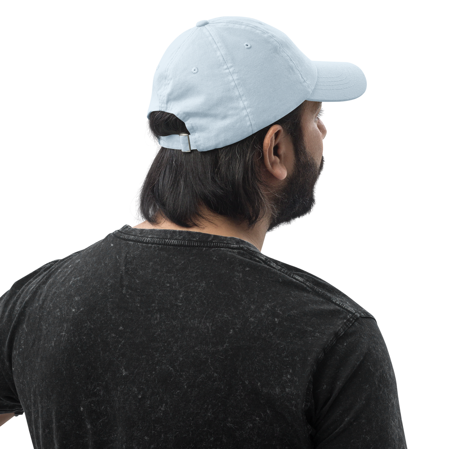 Just Married Newlywed Embroidered Pastel Baseball Cap