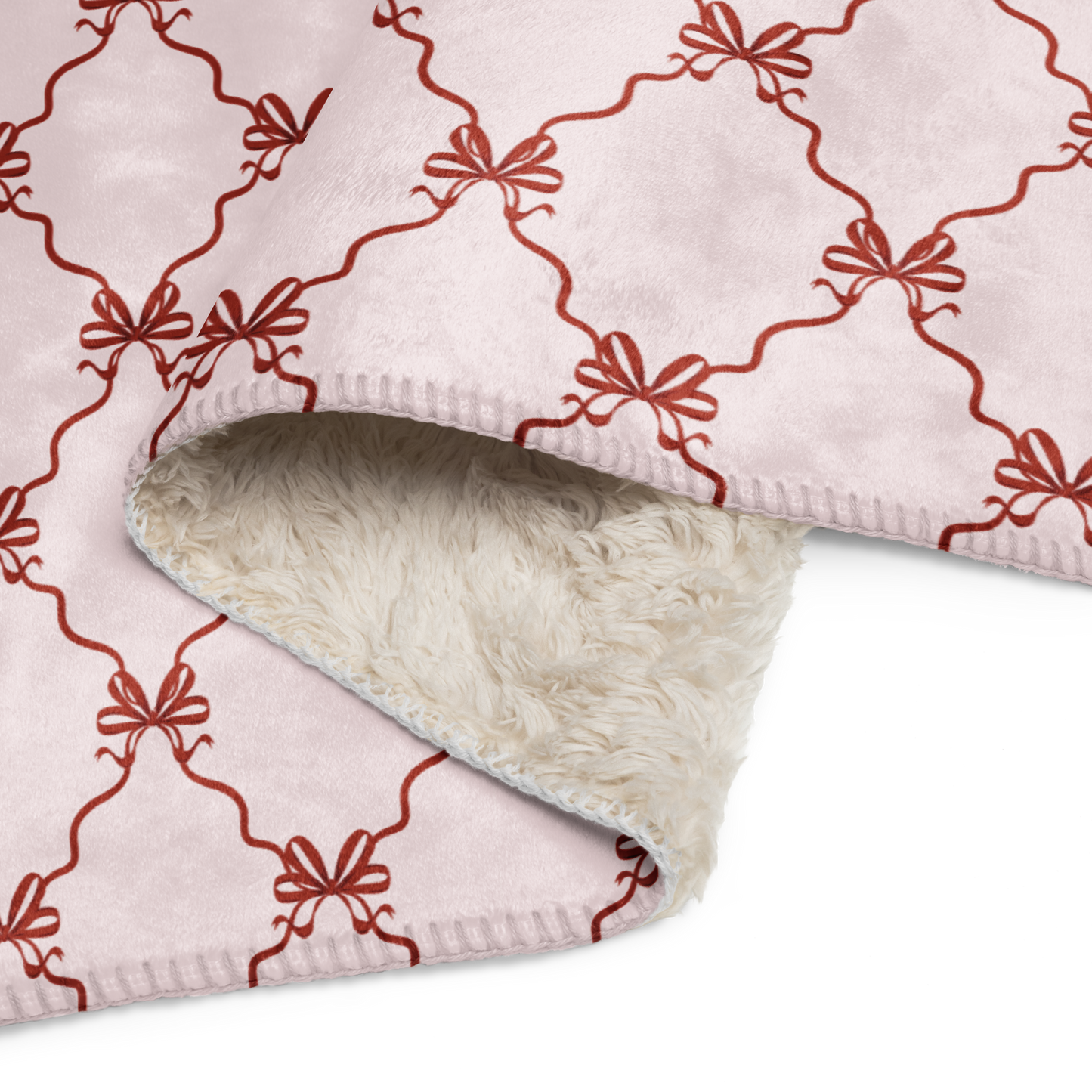 Wrapped in Joy Christmas Sherpa Blanket