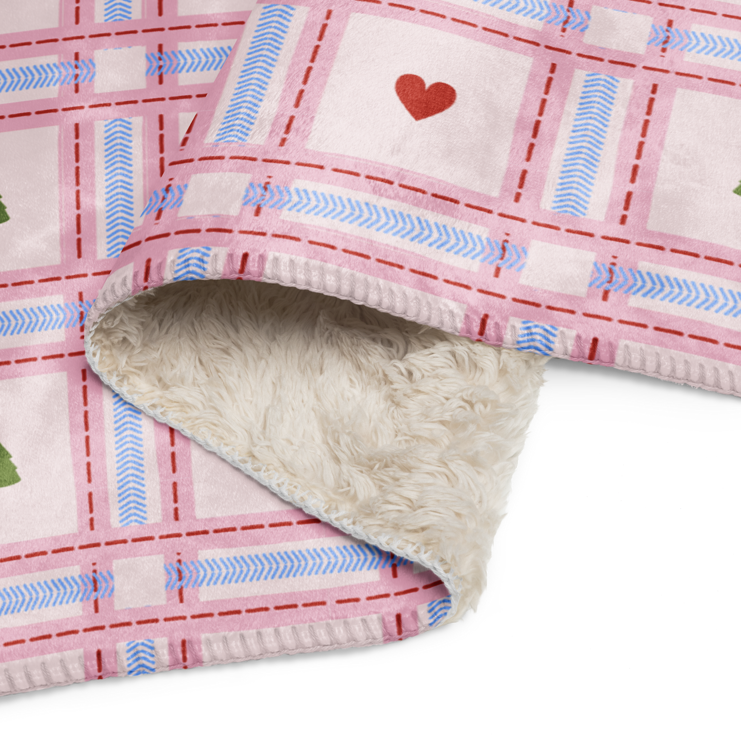 Christmas Love Sherpa Blanket