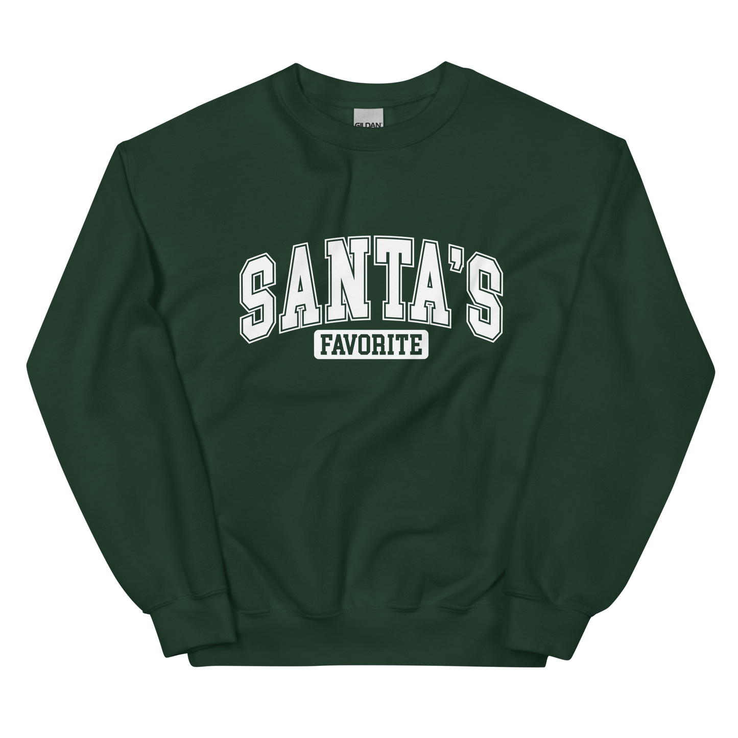 Santa's Favorite Christmas Crewneck Sweatshirt
