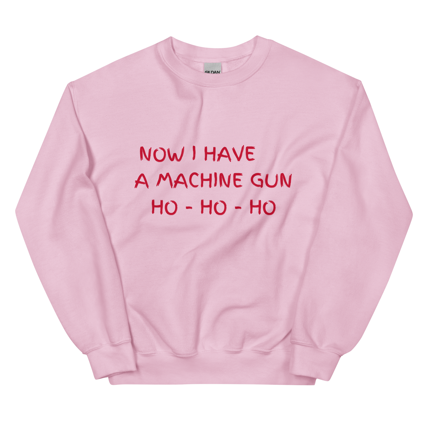 Now I Have a Machine Gun Die Hard Christmas Crewneck Sweatshirt