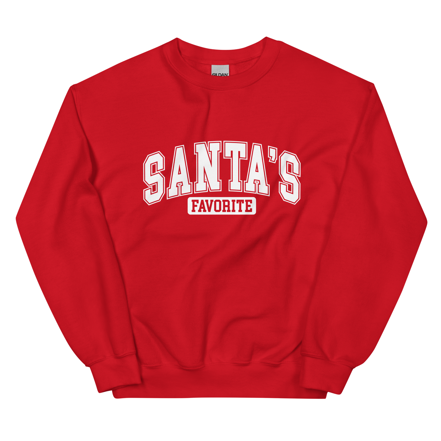 Santa's Favorite Christmas Crewneck Sweatshirt