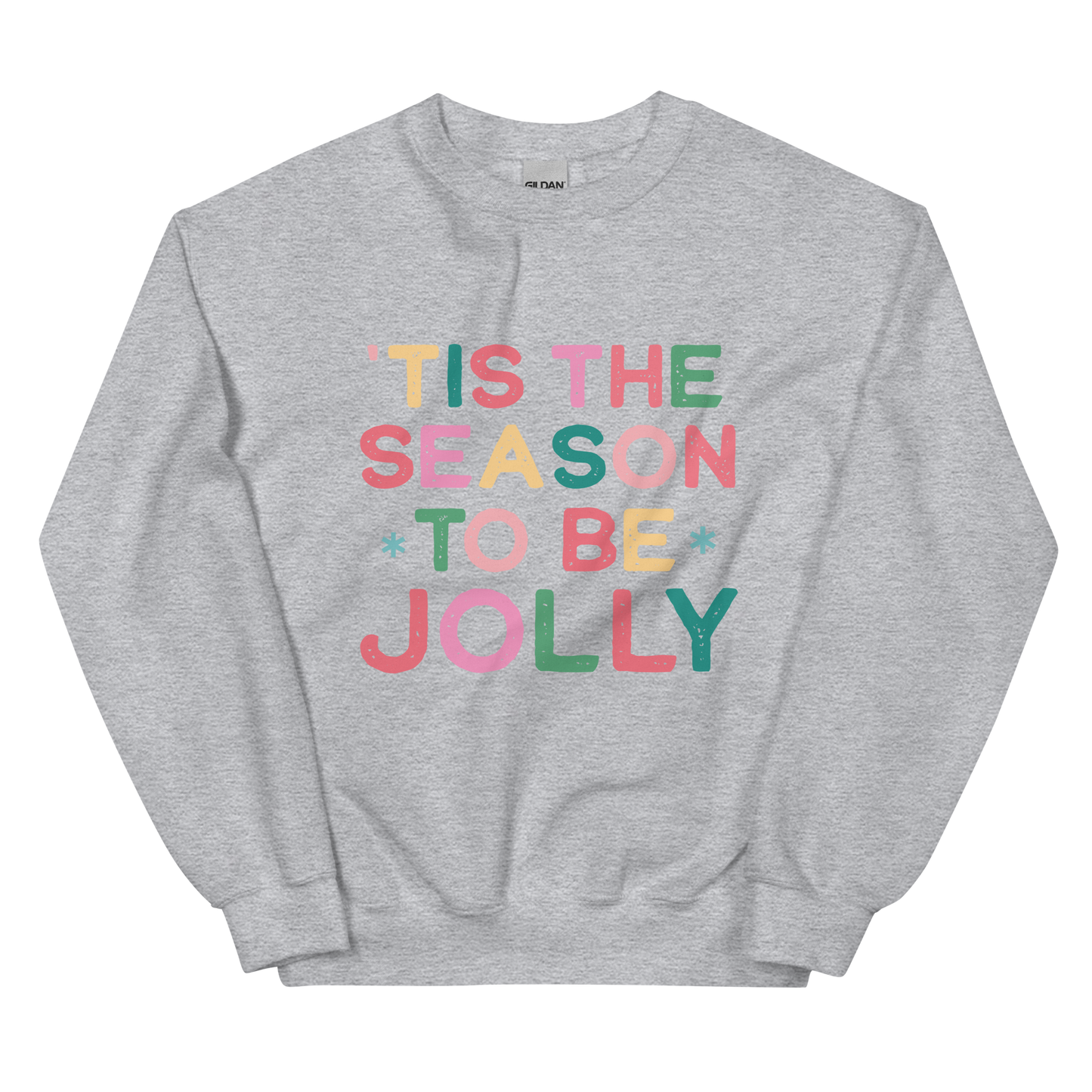 Tis The Season to Be Jolly Christmas Crewneck Sweatshirt