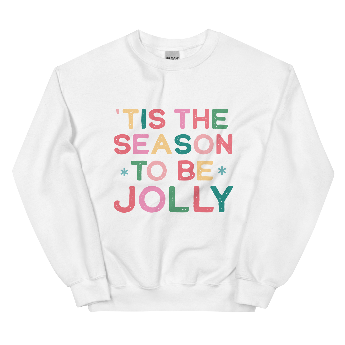 Tis The Season to Be Jolly Christmas Crewneck Sweatshirt