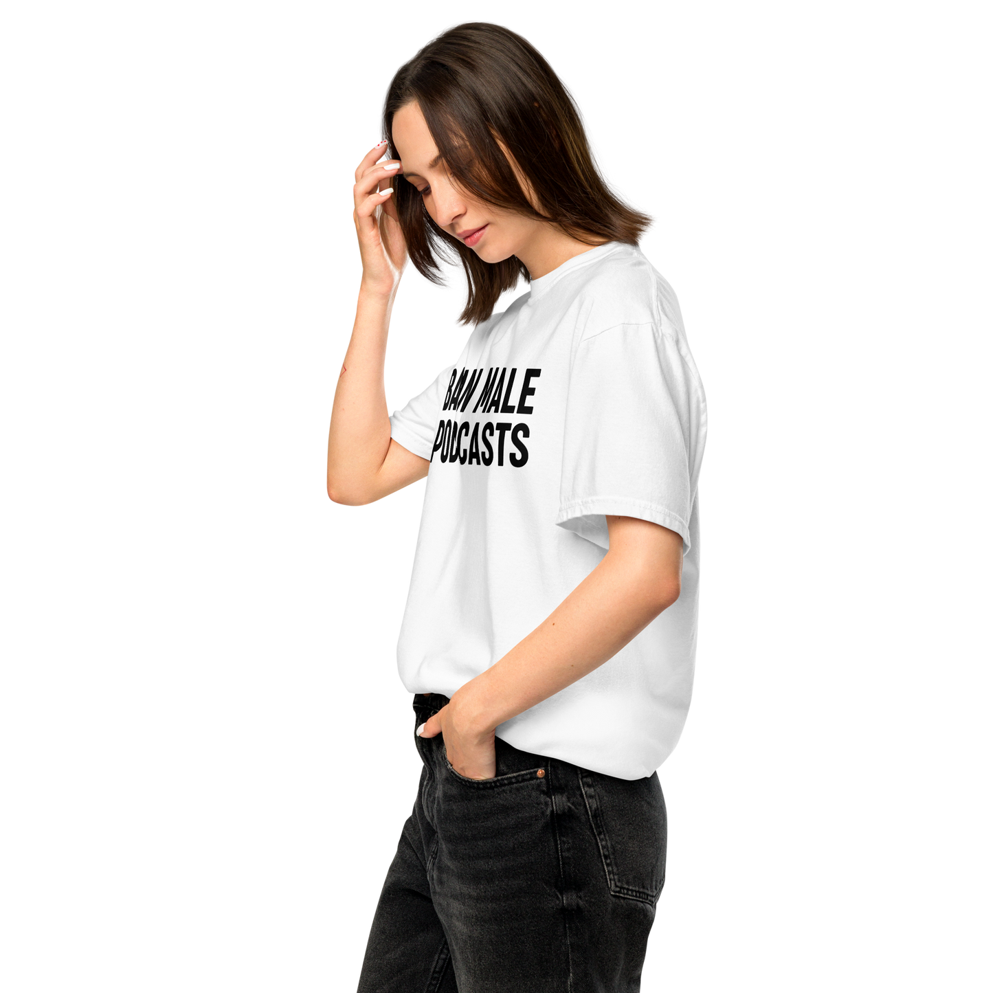 Ban Male Podcasts Premium T-Shirt
