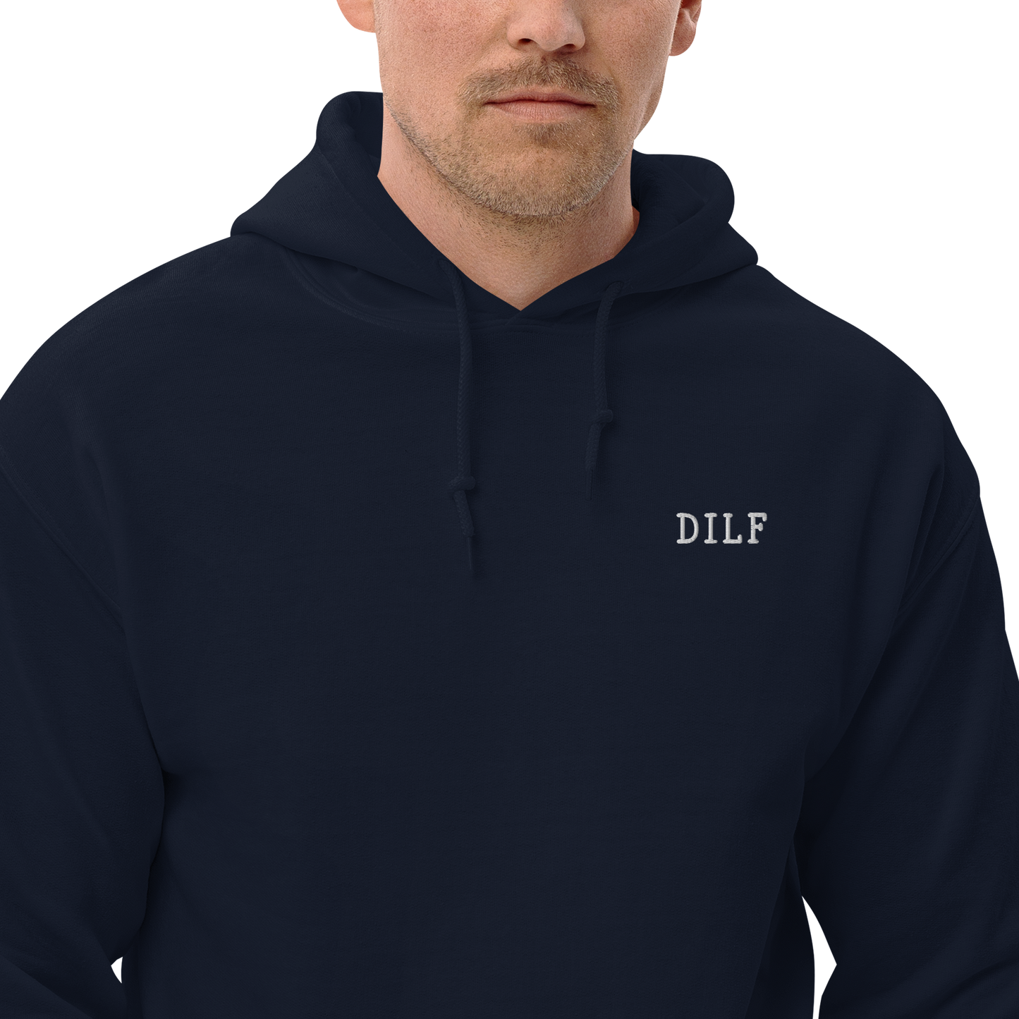 DILF Embroidered Hoodie