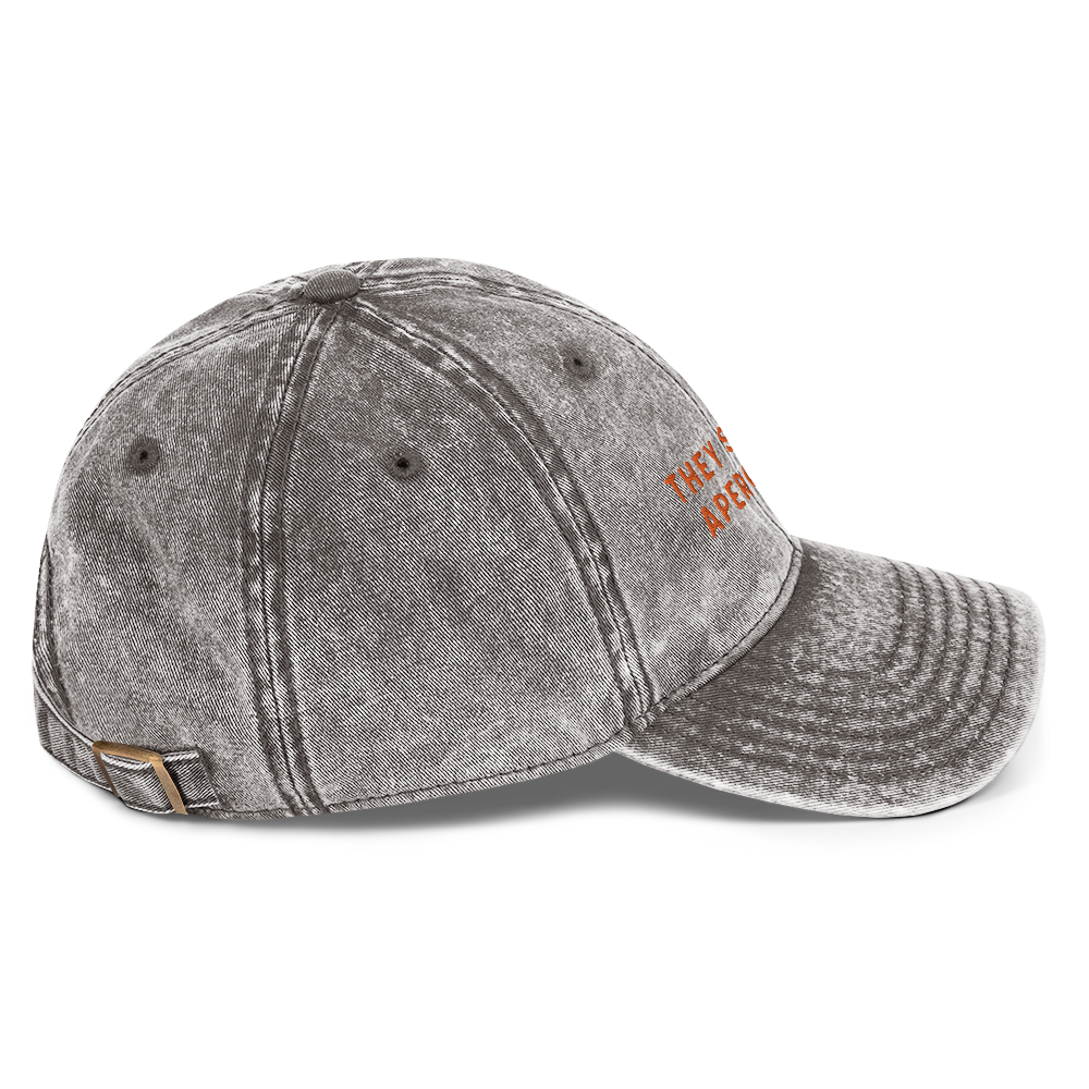 They See Me Aperollin' Embroidered Vintage Cap