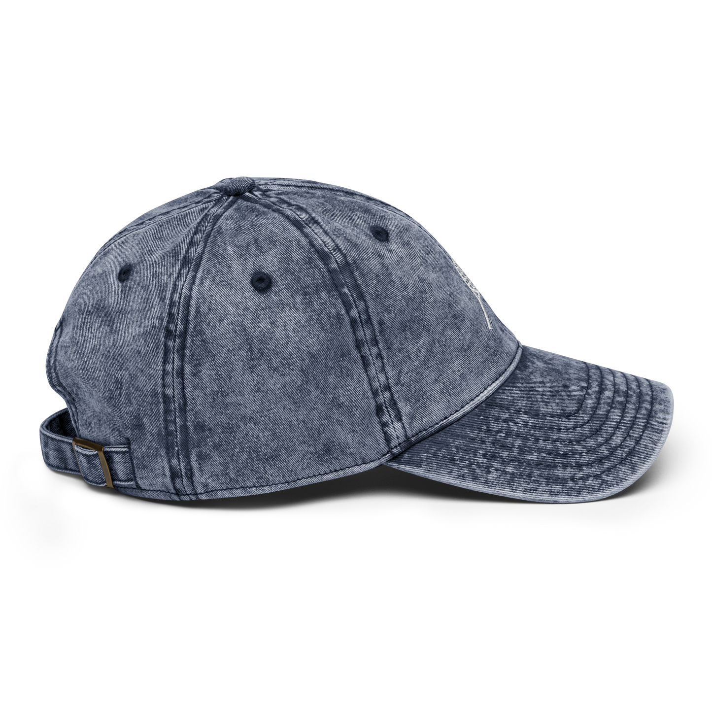 Tennis Racquet Embroidered Vintage Cap