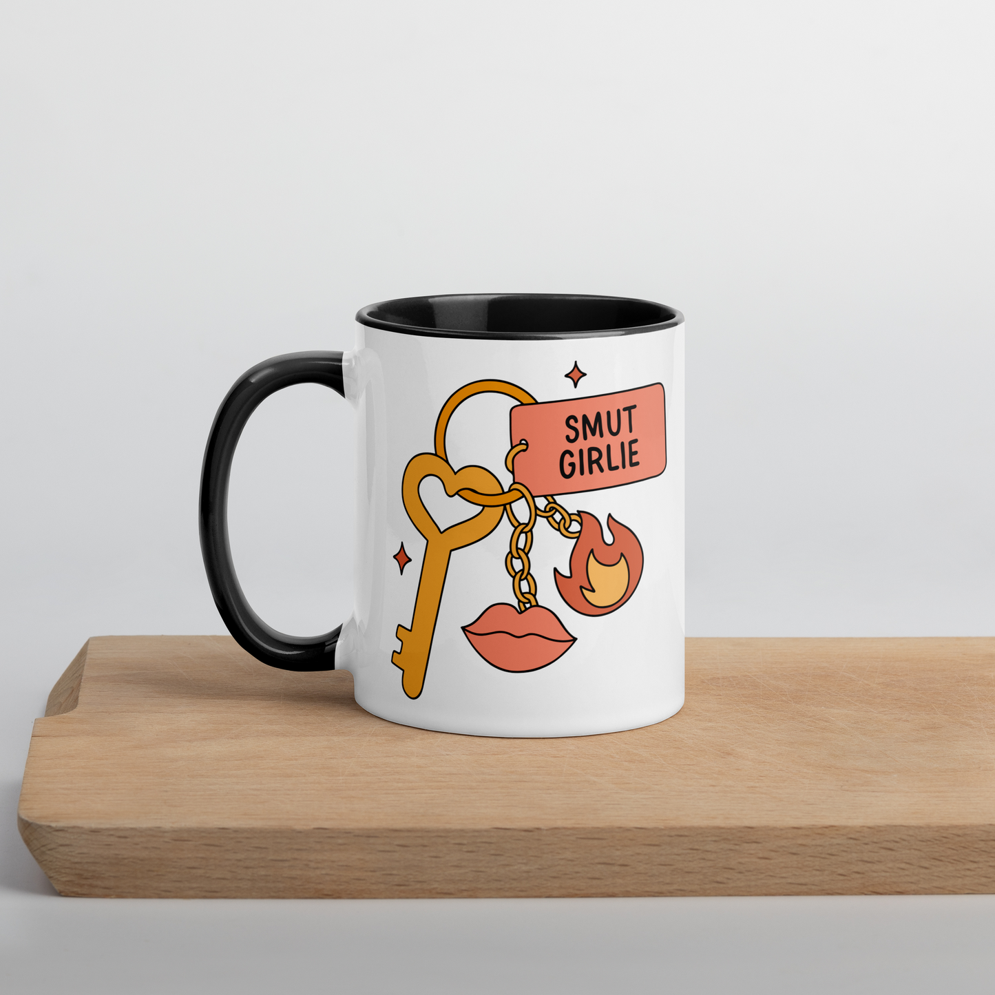 Smut Girlie Bookish Color Mug