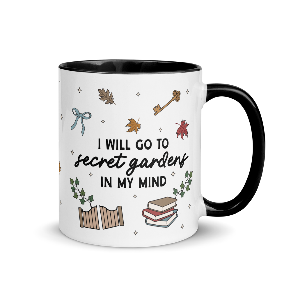 Secret Gardens In My Mind Color Mug