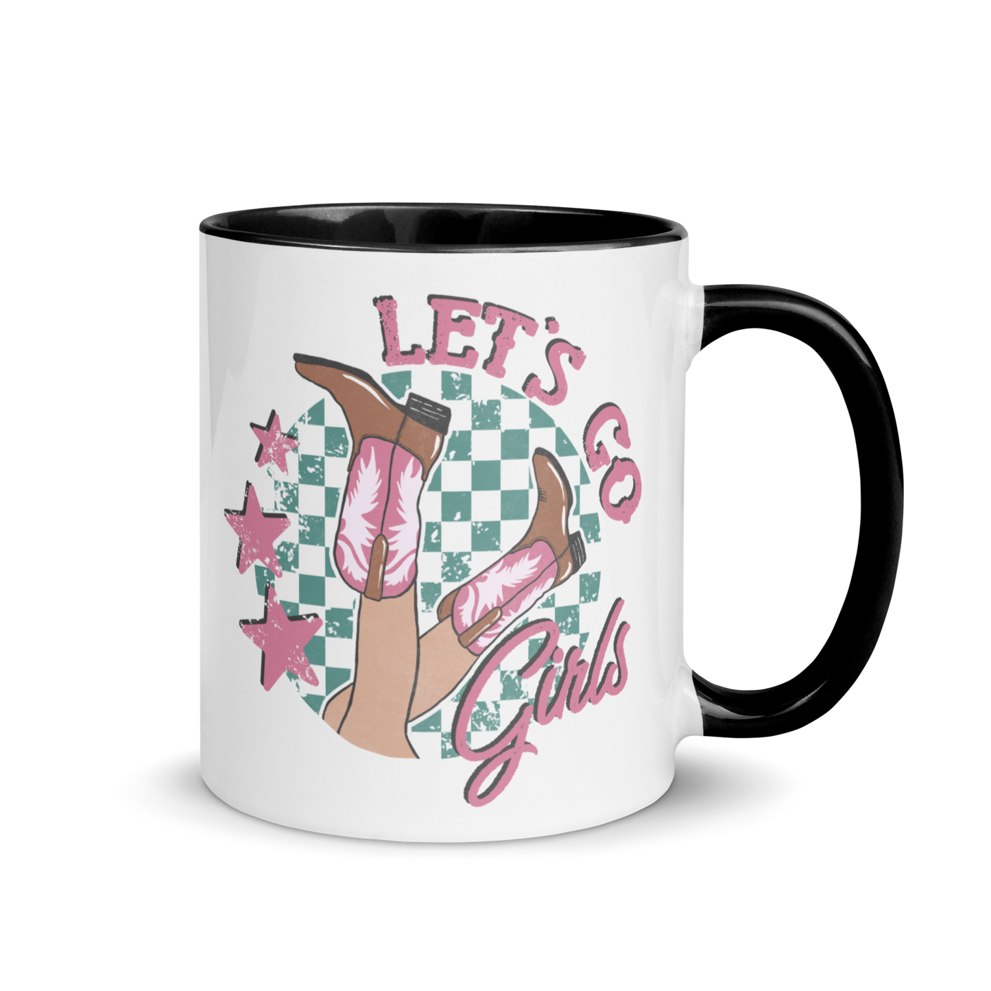 Let's Go Girls Cowgirl Color Mug