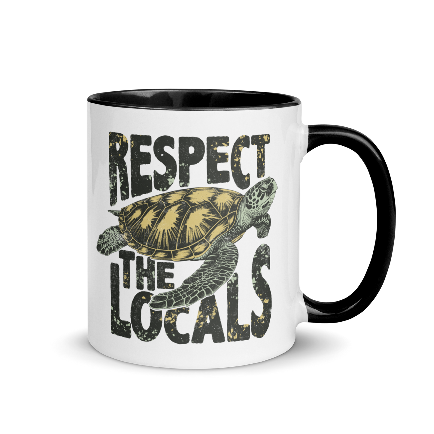 Respect the Locals Marine Conservation Color Mug