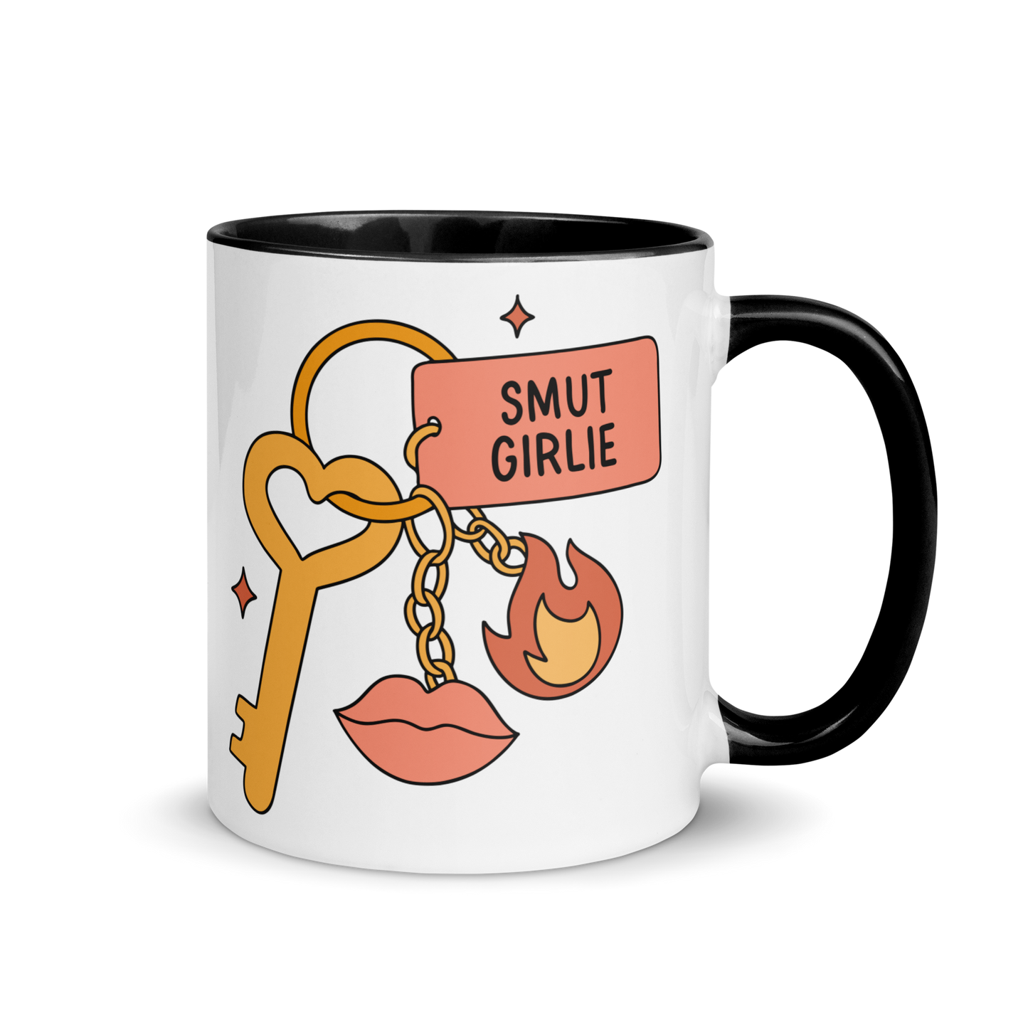 Smut Girlie Bookish Color Mug