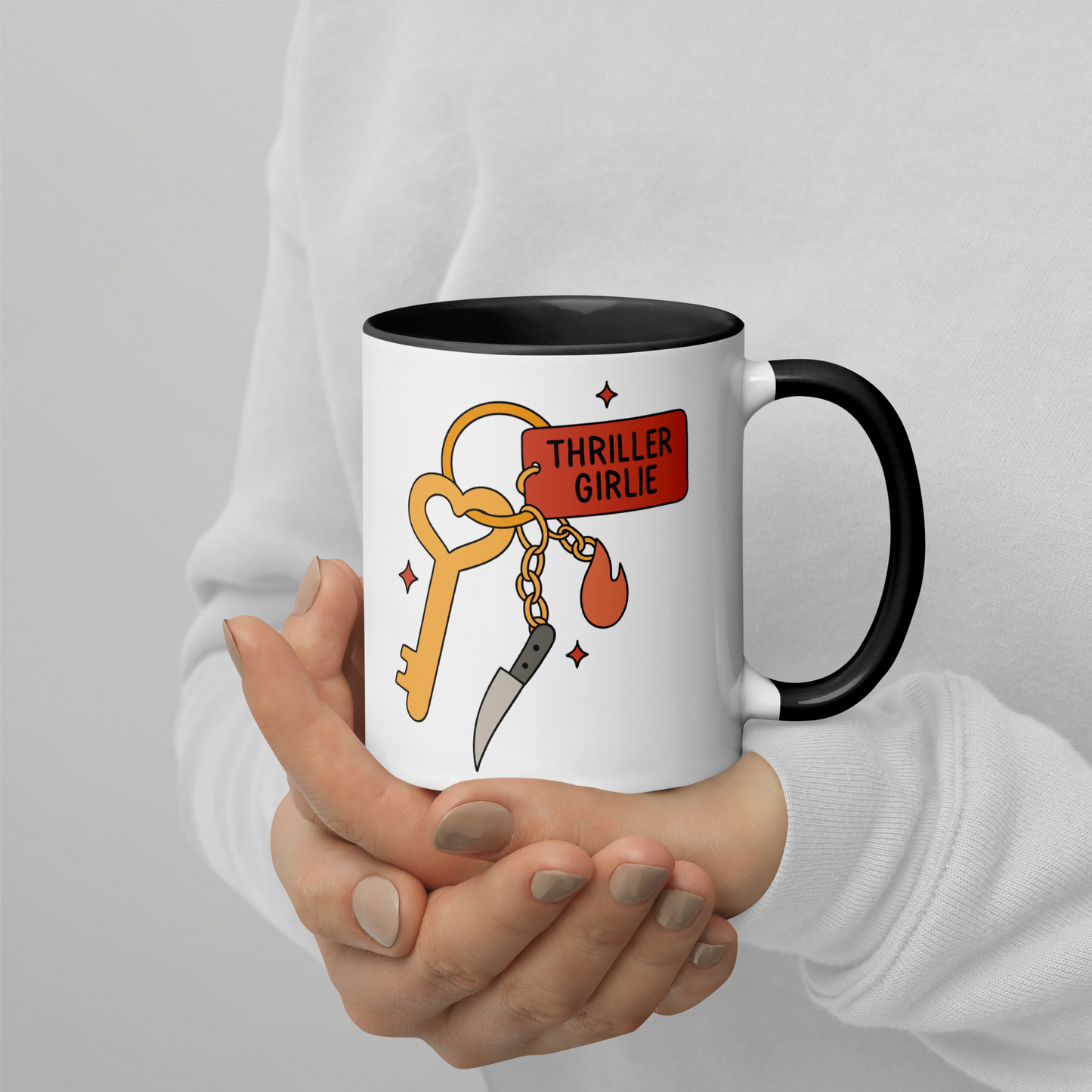 Thriller Girlie Bookish Color Mug