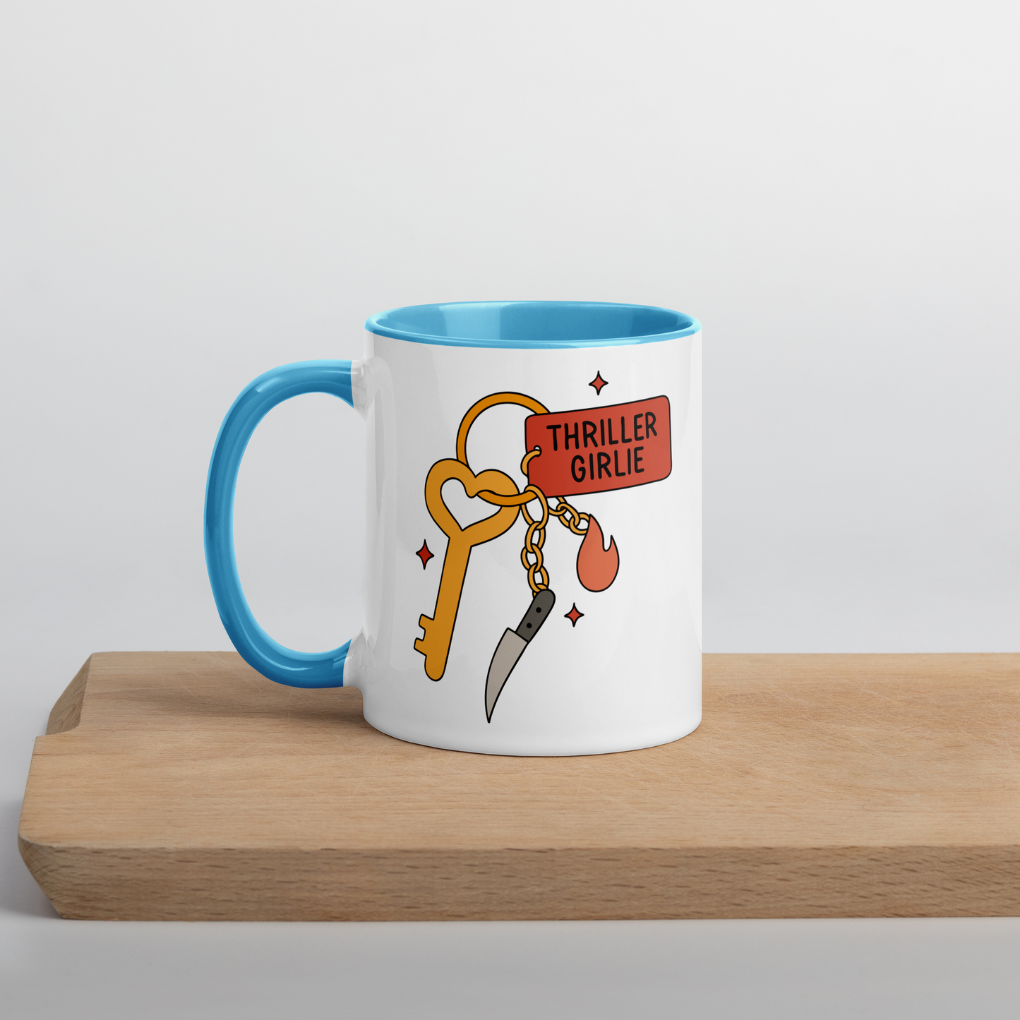 Thriller Girlie Bookish Color Mug