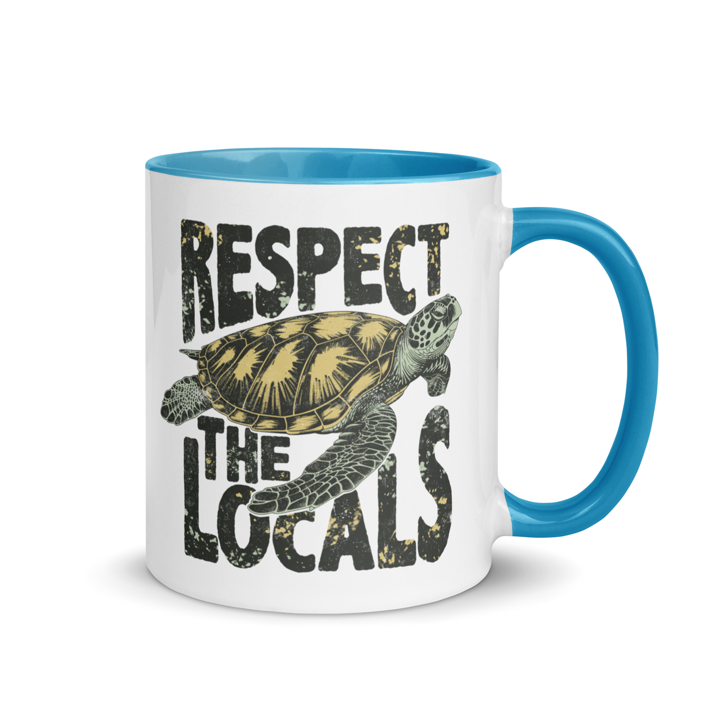 Respect the Locals Marine Conservation Color Mug
