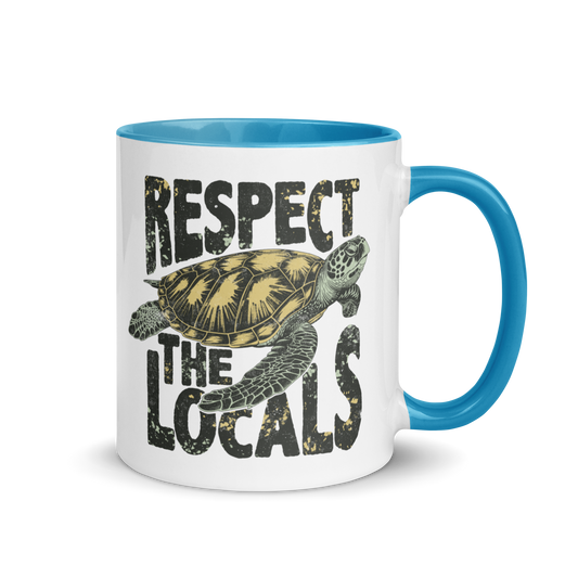 Respect the Locals Marine Conservation Color Mug