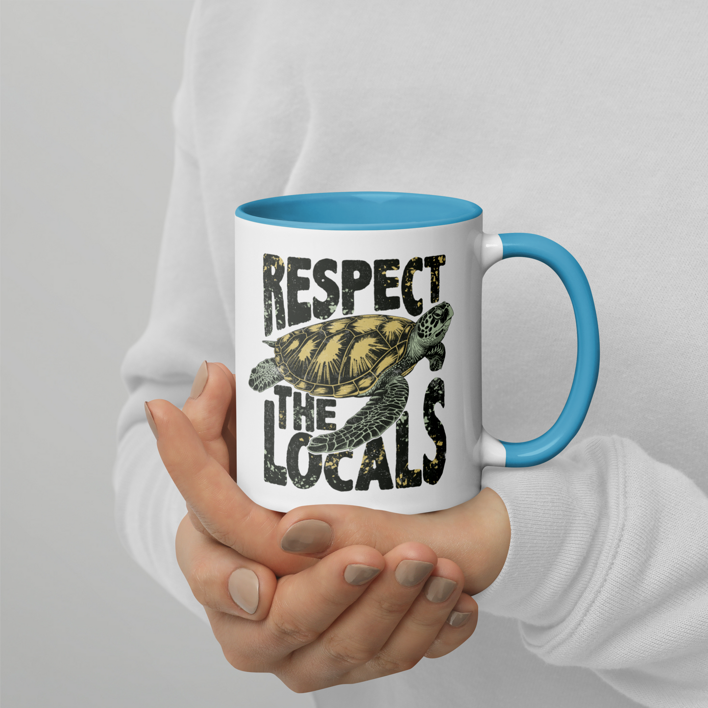 Respect the Locals Marine Conservation Color Mug
