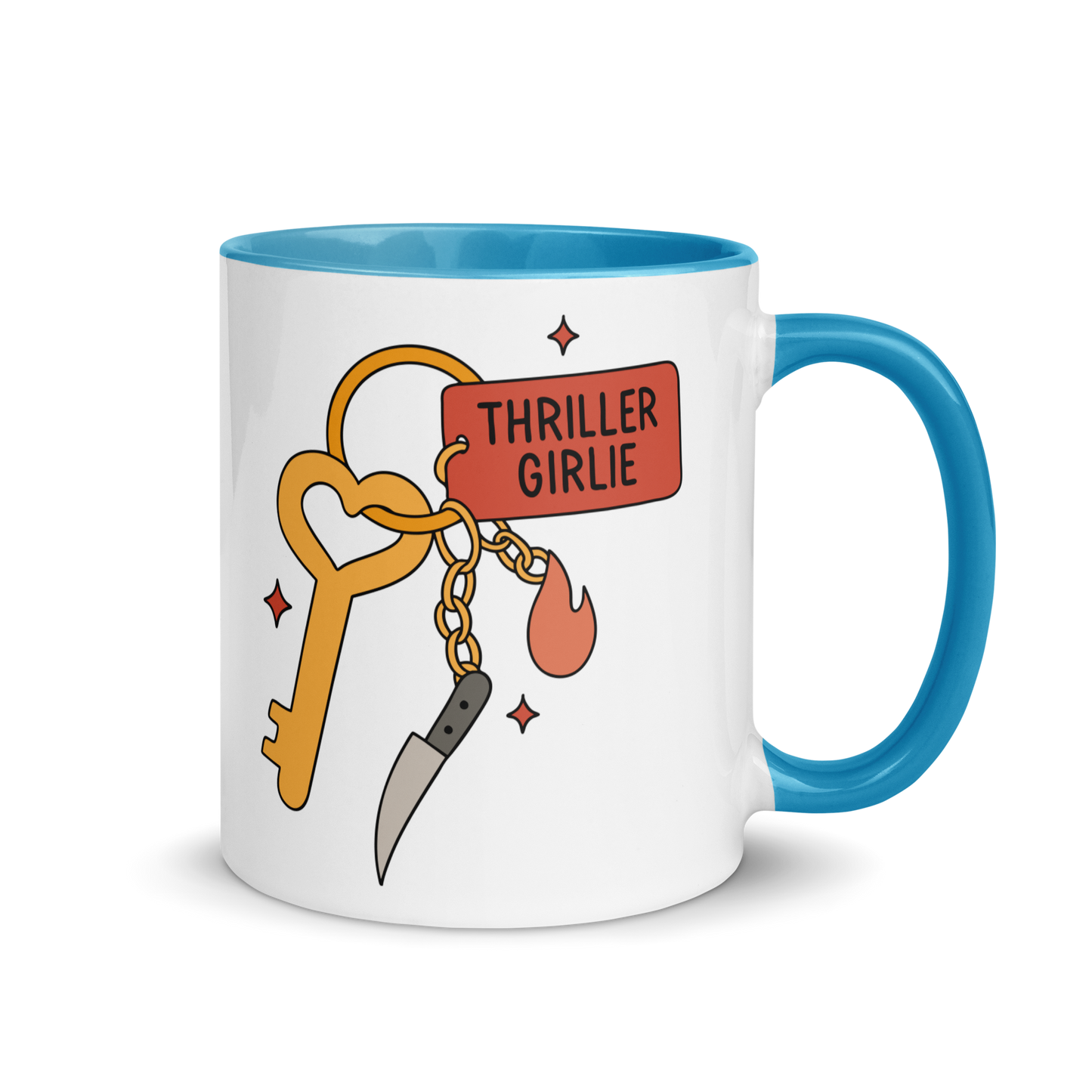 Thriller Girlie Bookish Color Mug