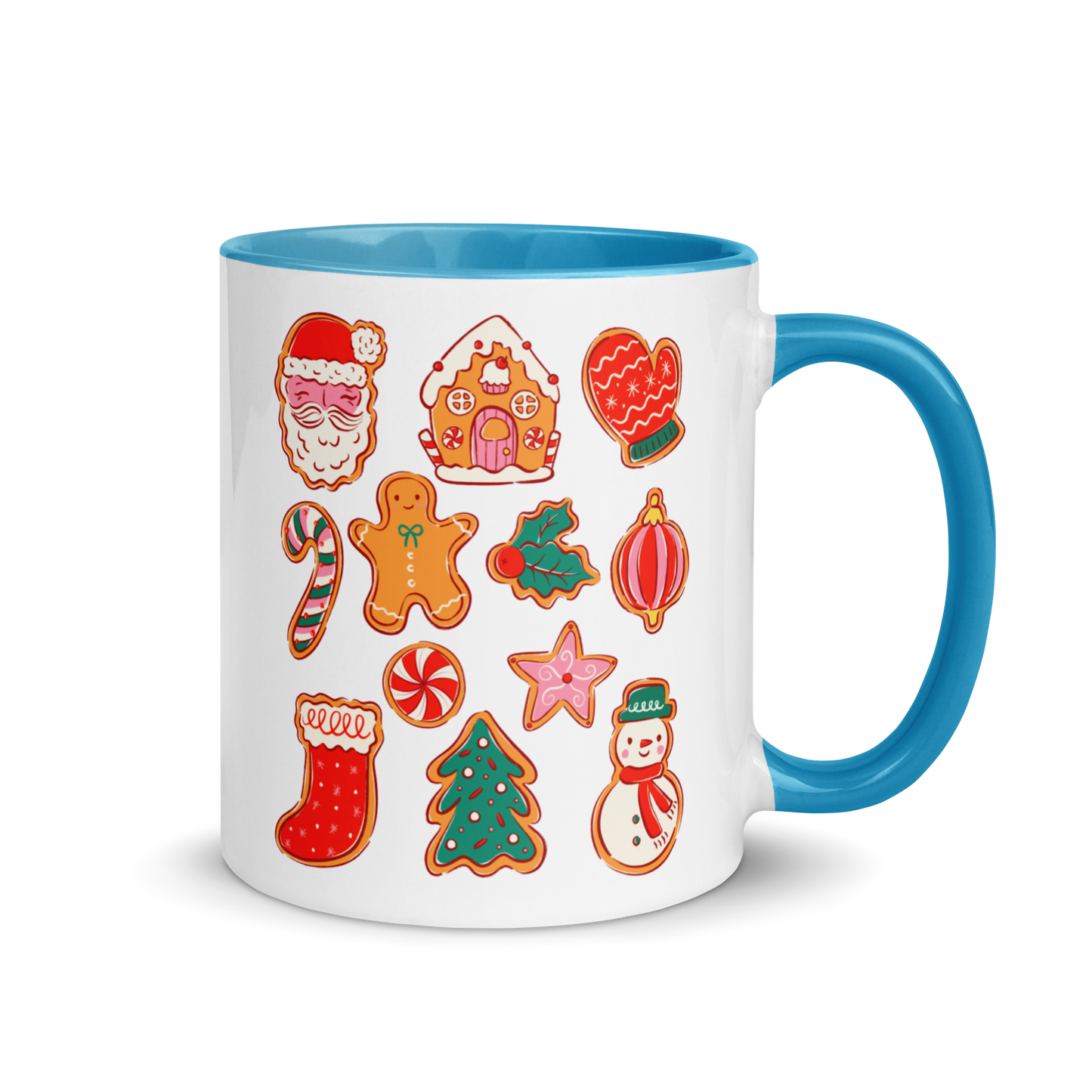 Gingerbread Cookies Christmas Color Mug
