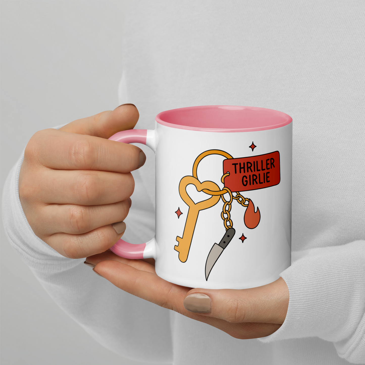 Thriller Girlie Bookish Color Mug