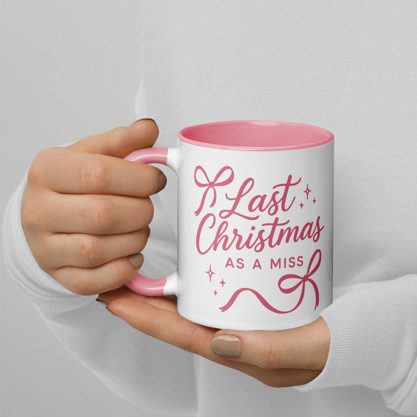 Last Christmas as a Miss Bride Color Mug