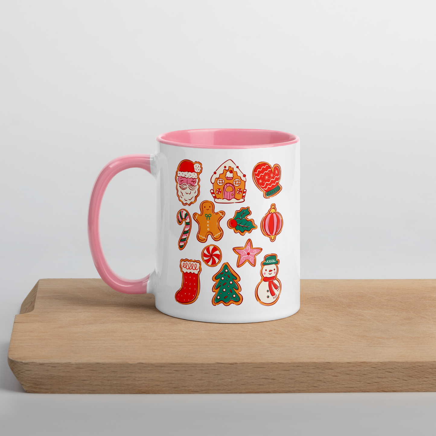 Gingerbread Cookies Christmas Color Mug