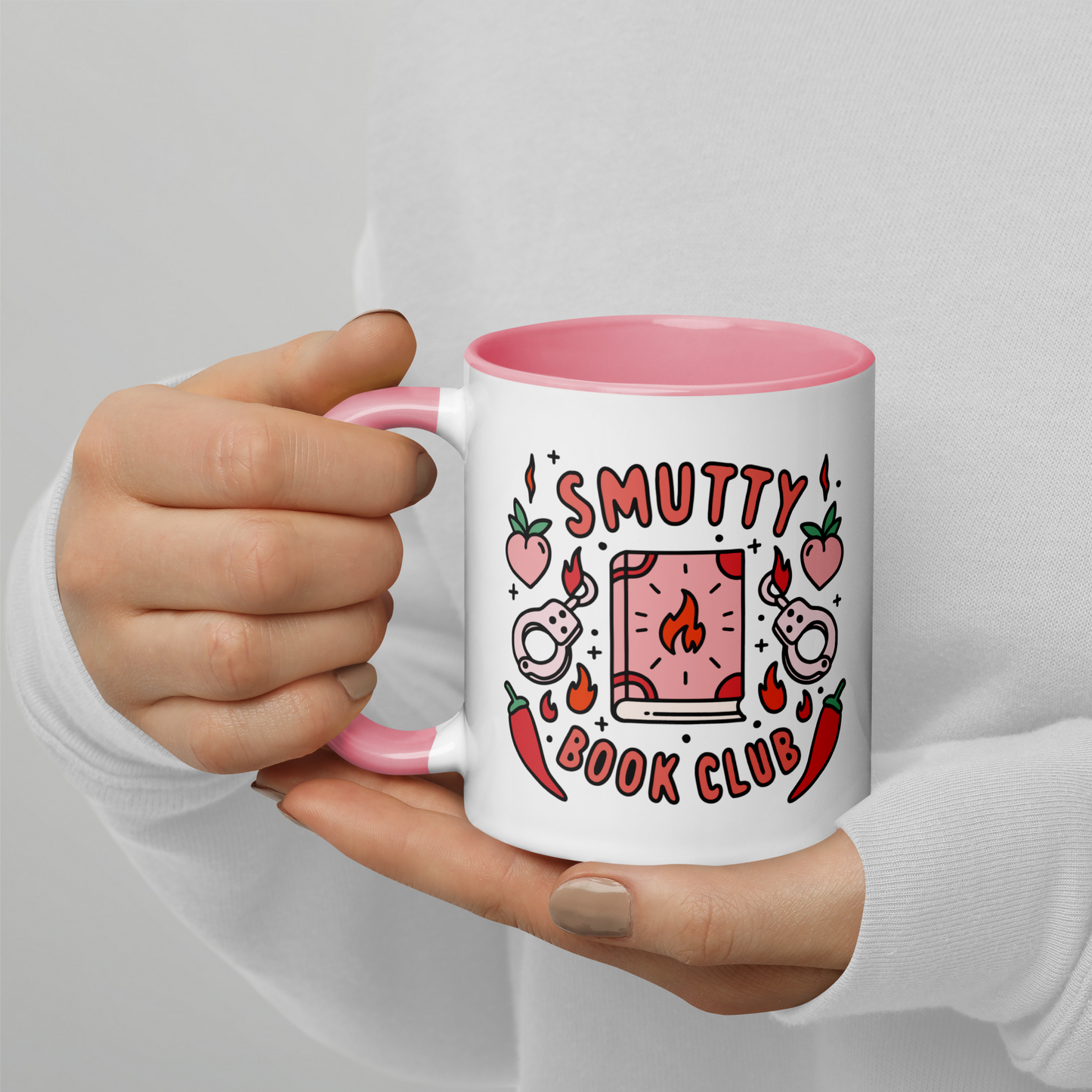 Smutty Book Club Bookish Color Mug