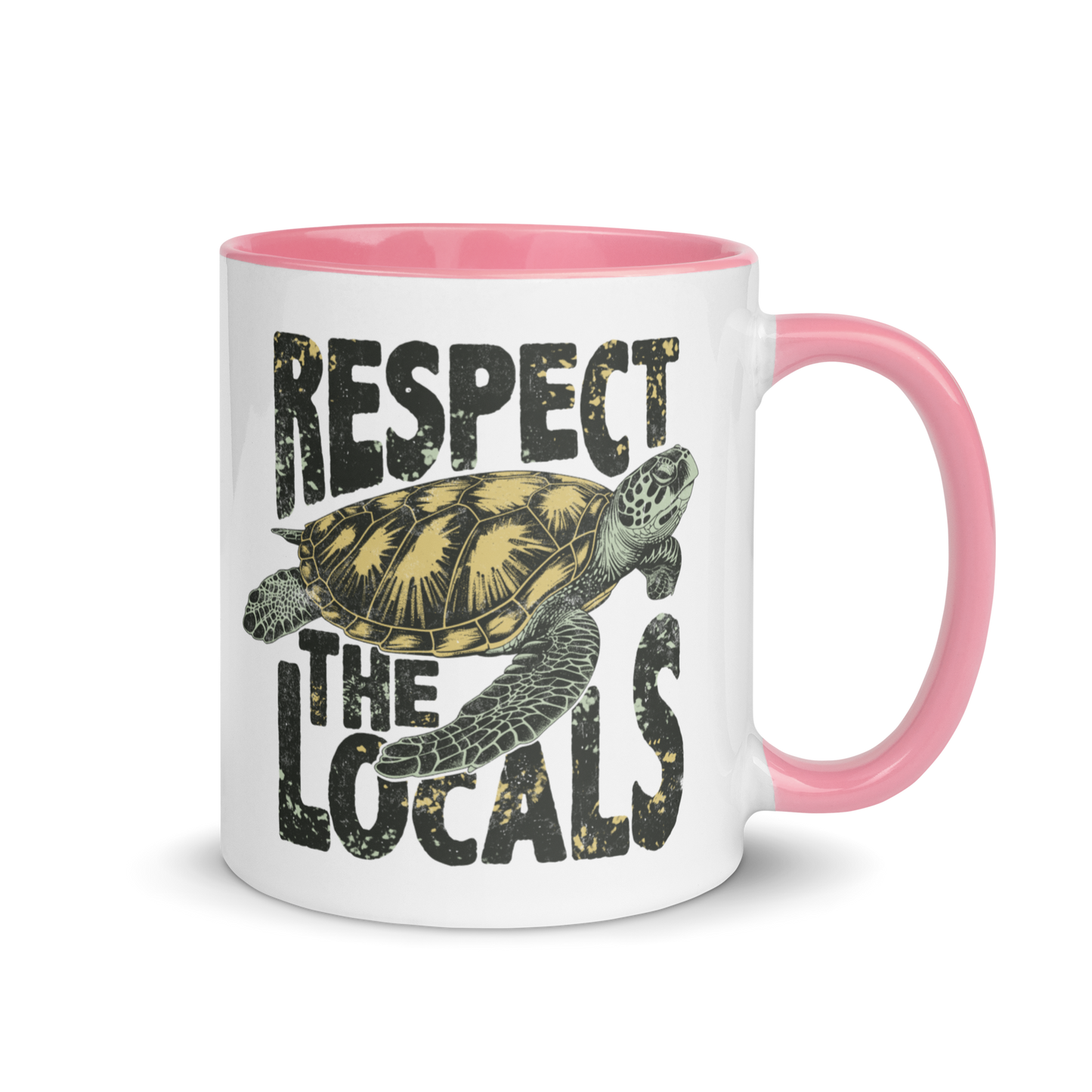 Respect the Locals Marine Conservation Color Mug