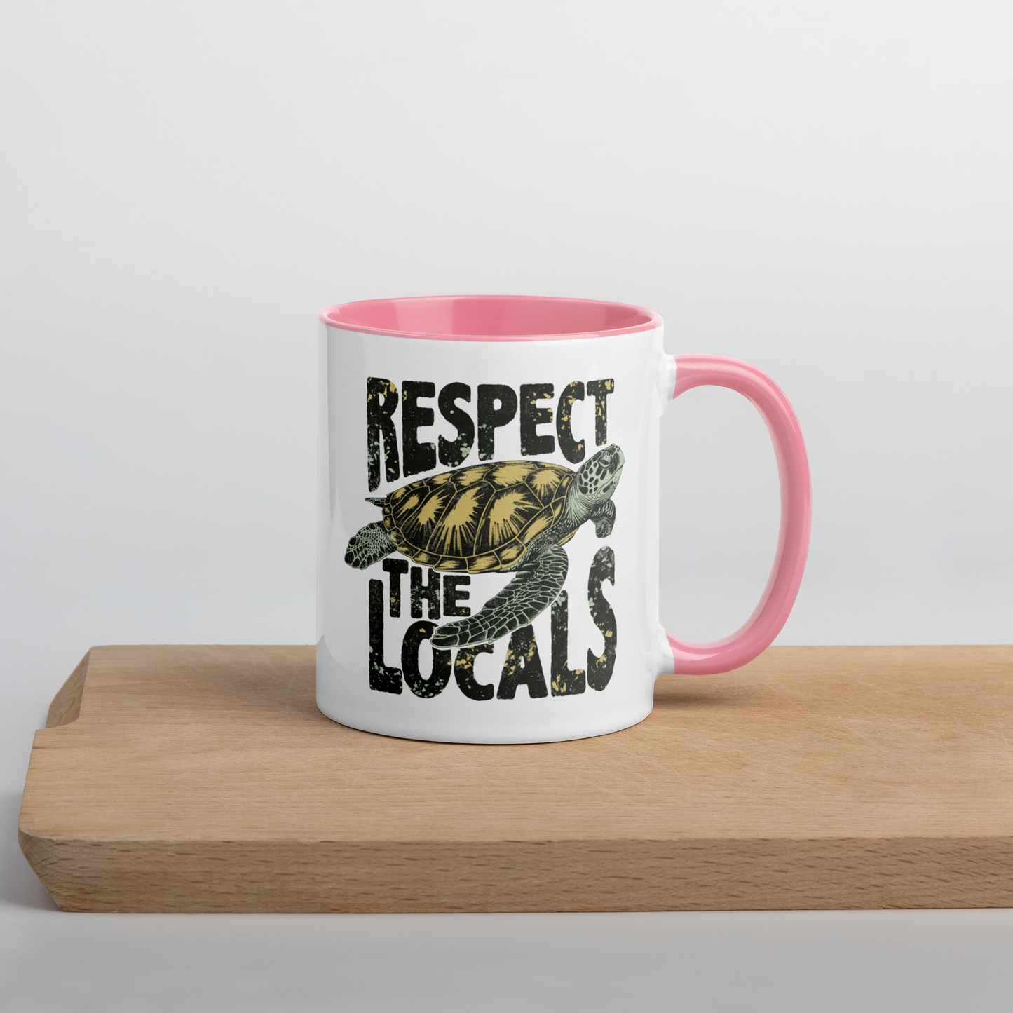 Respect the Locals Marine Conservation Color Mug