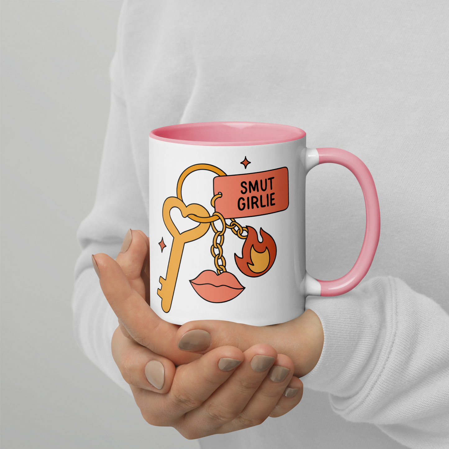 Smut Girlie Bookish Color Mug