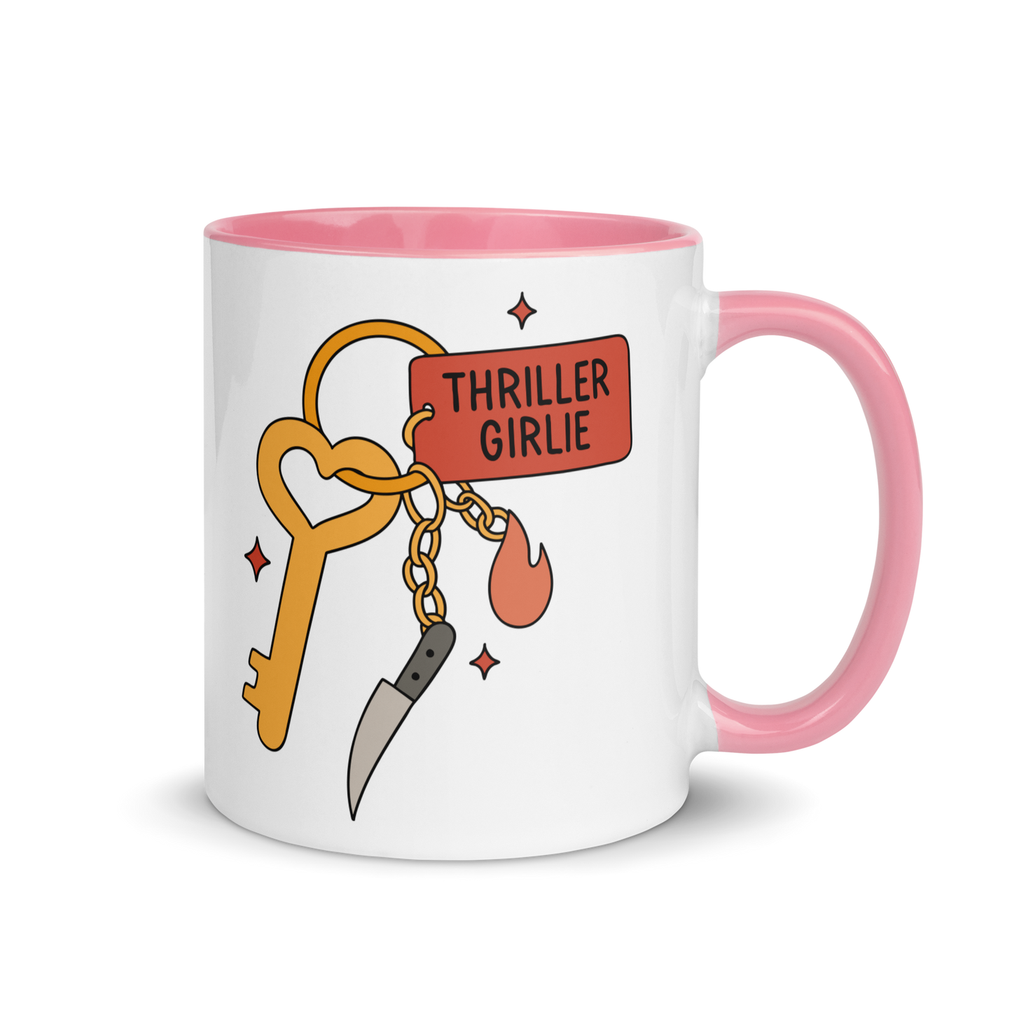 Thriller Girlie Bookish Color Mug