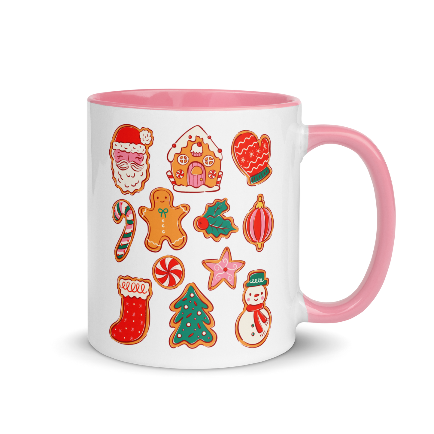 Gingerbread Cookies Christmas Color Mug
