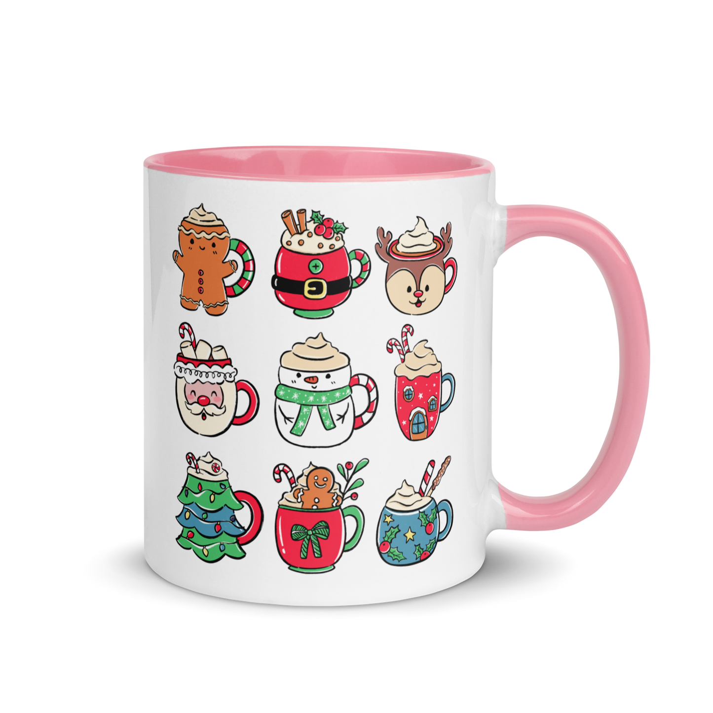 Christmas Hot Drinks Color Mug