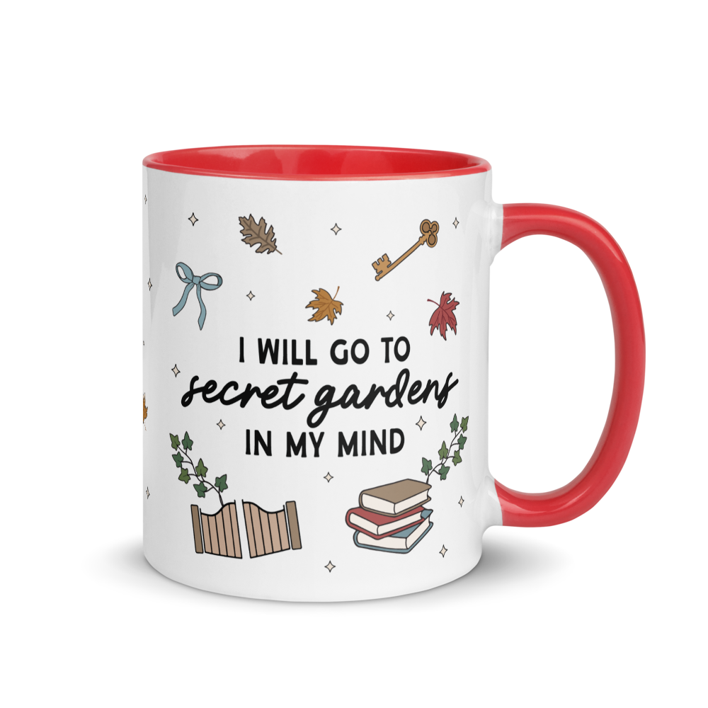 Secret Gardens In My Mind Color Mug