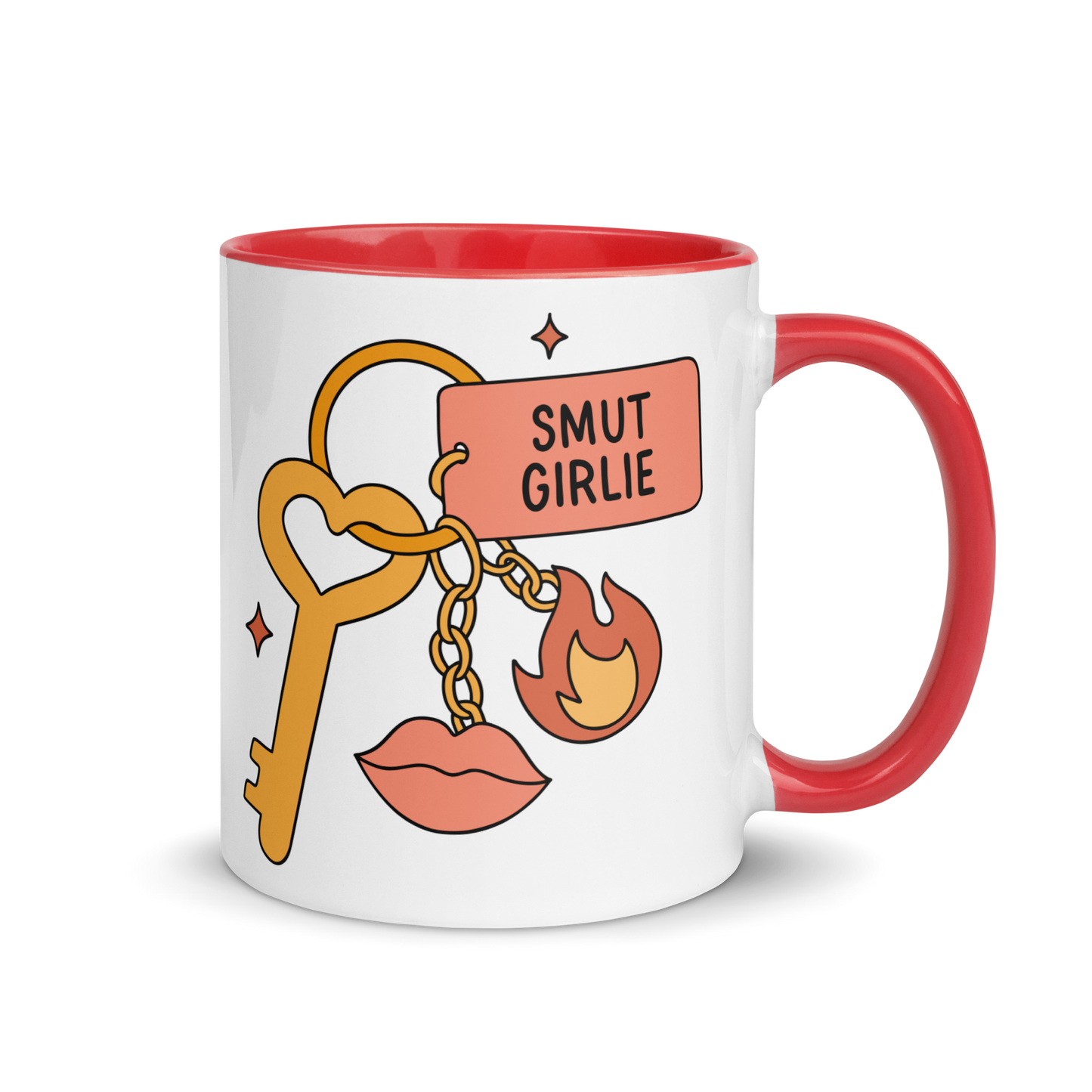 Smut Girlie Bookish Color Mug