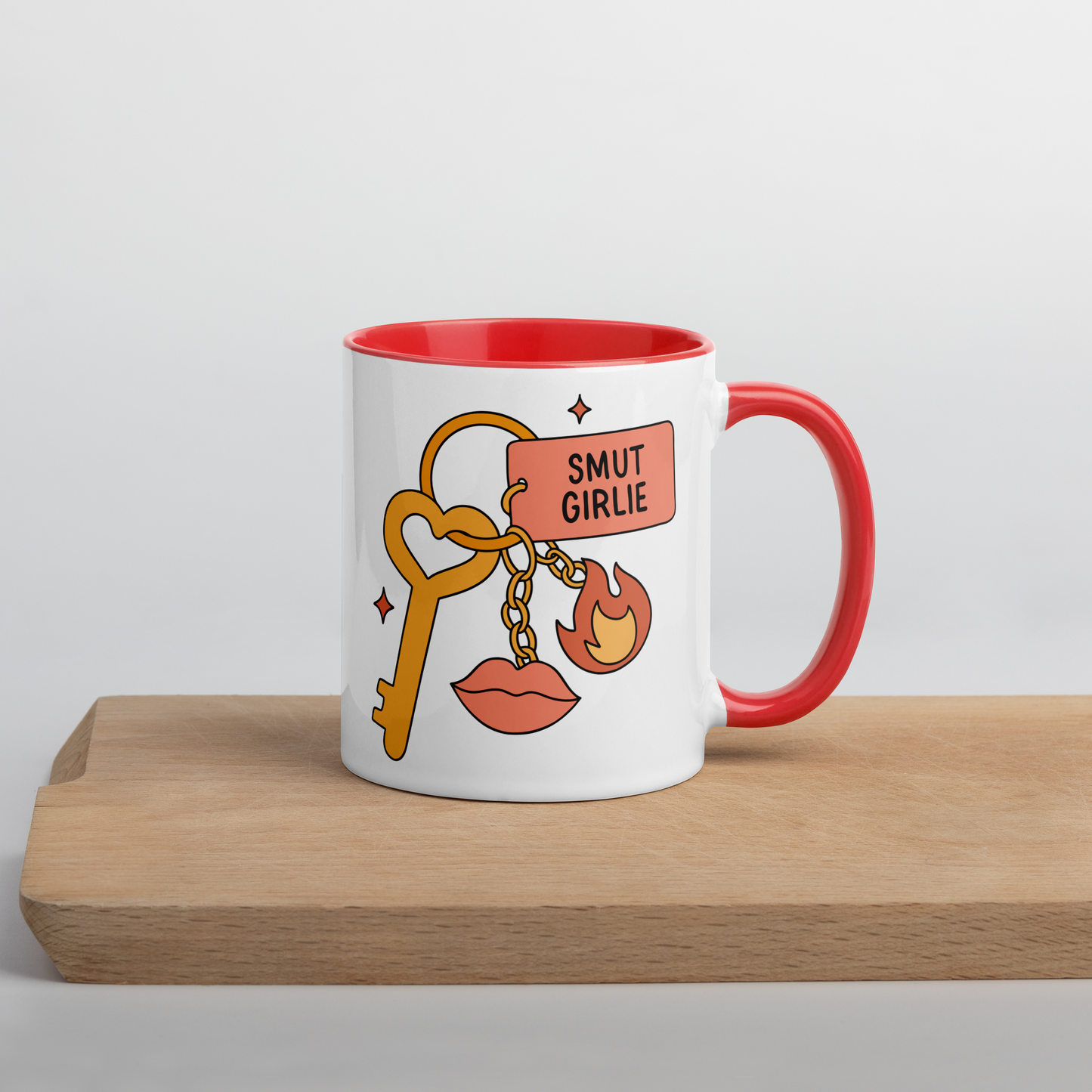 Smut Girlie Bookish Color Mug