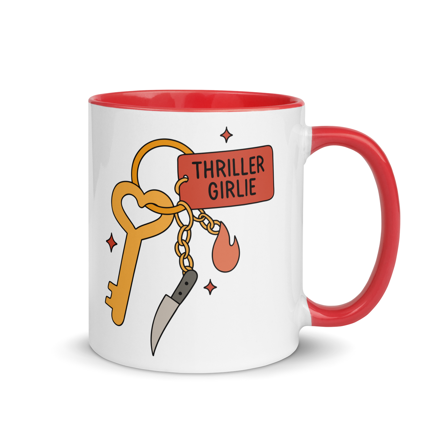 Thriller Girlie Bookish Color Mug