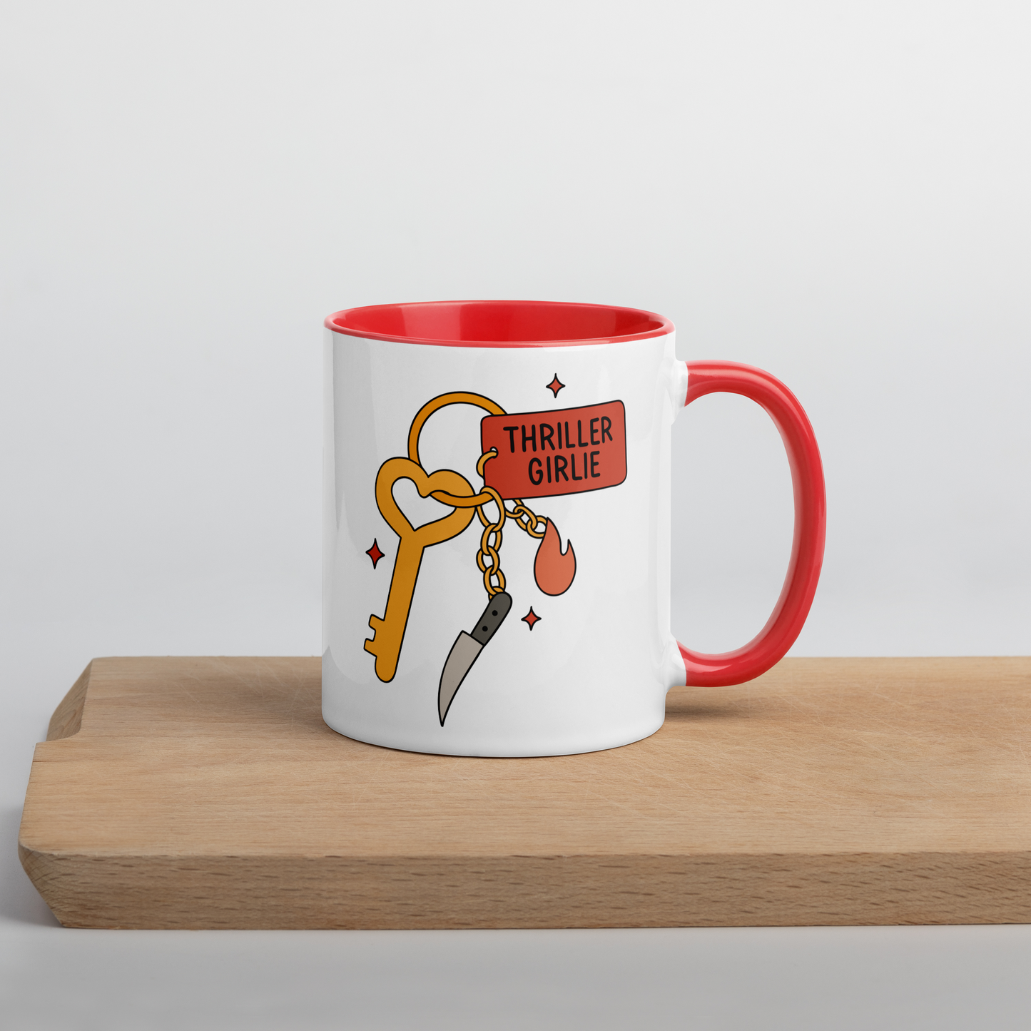 Thriller Girlie Bookish Color Mug