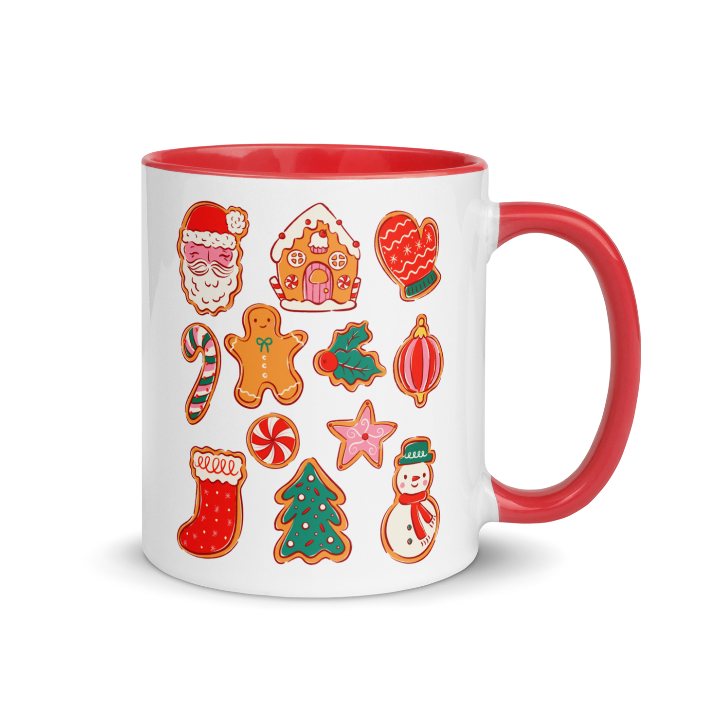 Gingerbread Cookies Christmas Color Mug
