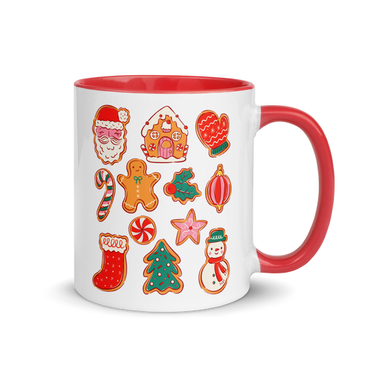 Gingerbread Cookies Christmas Color Mug
