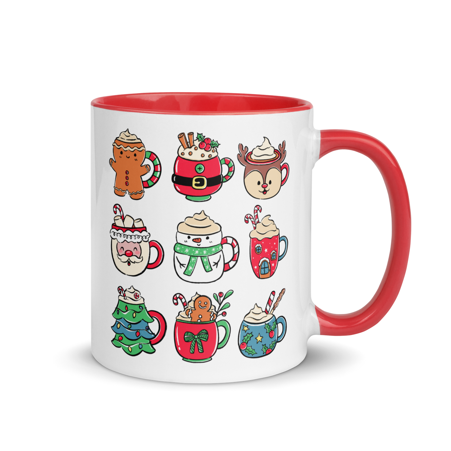 Christmas Hot Drinks Color Mug