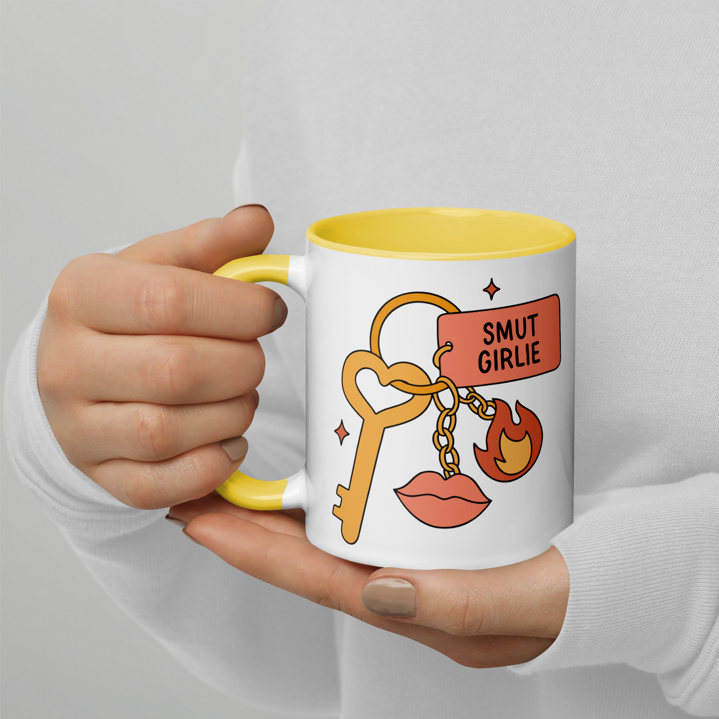 Smut Girlie Bookish Color Mug