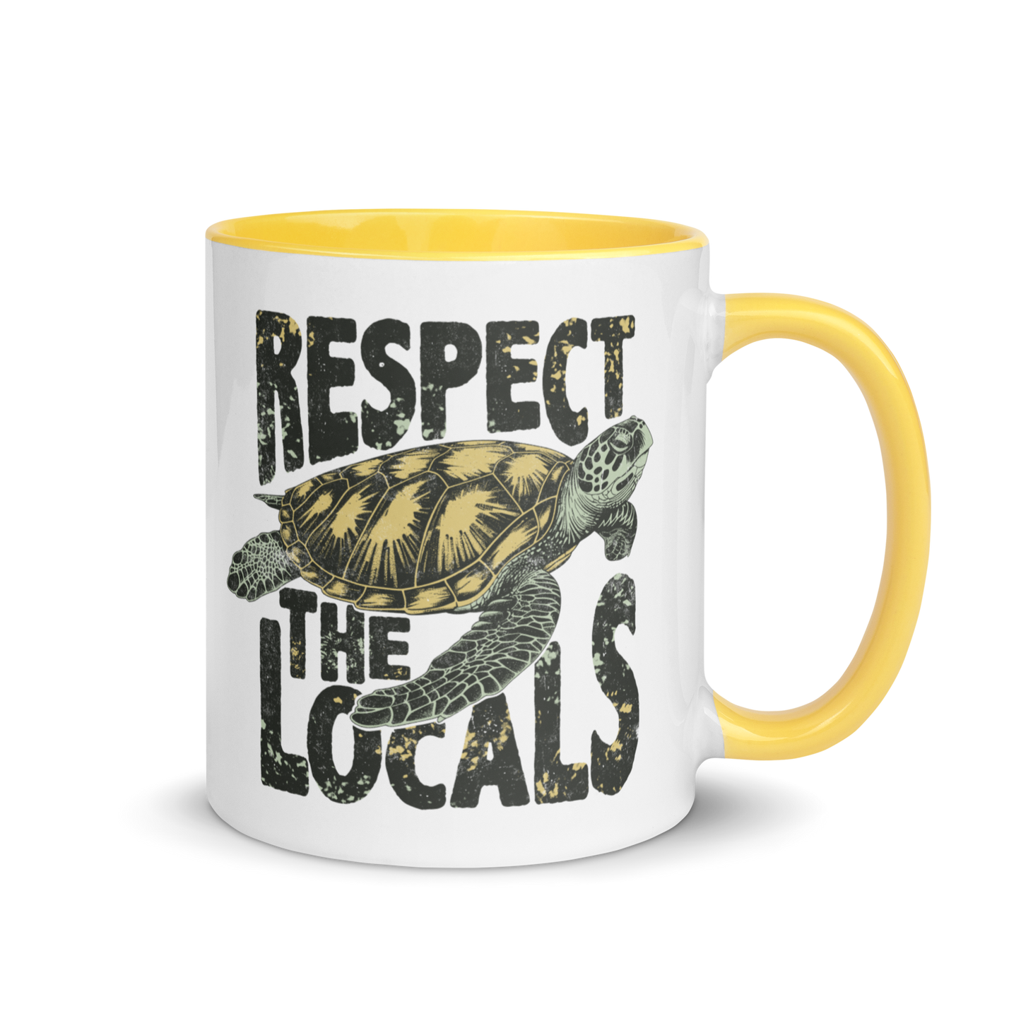 Respect the Locals Marine Conservation Color Mug
