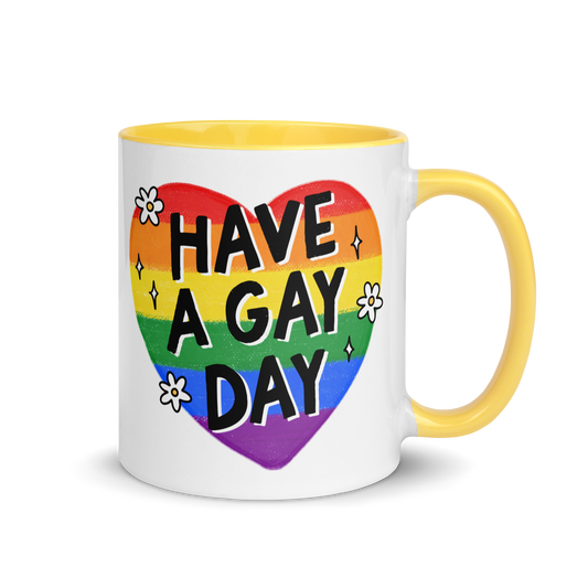 Have a Gay Day Pride Color Mug