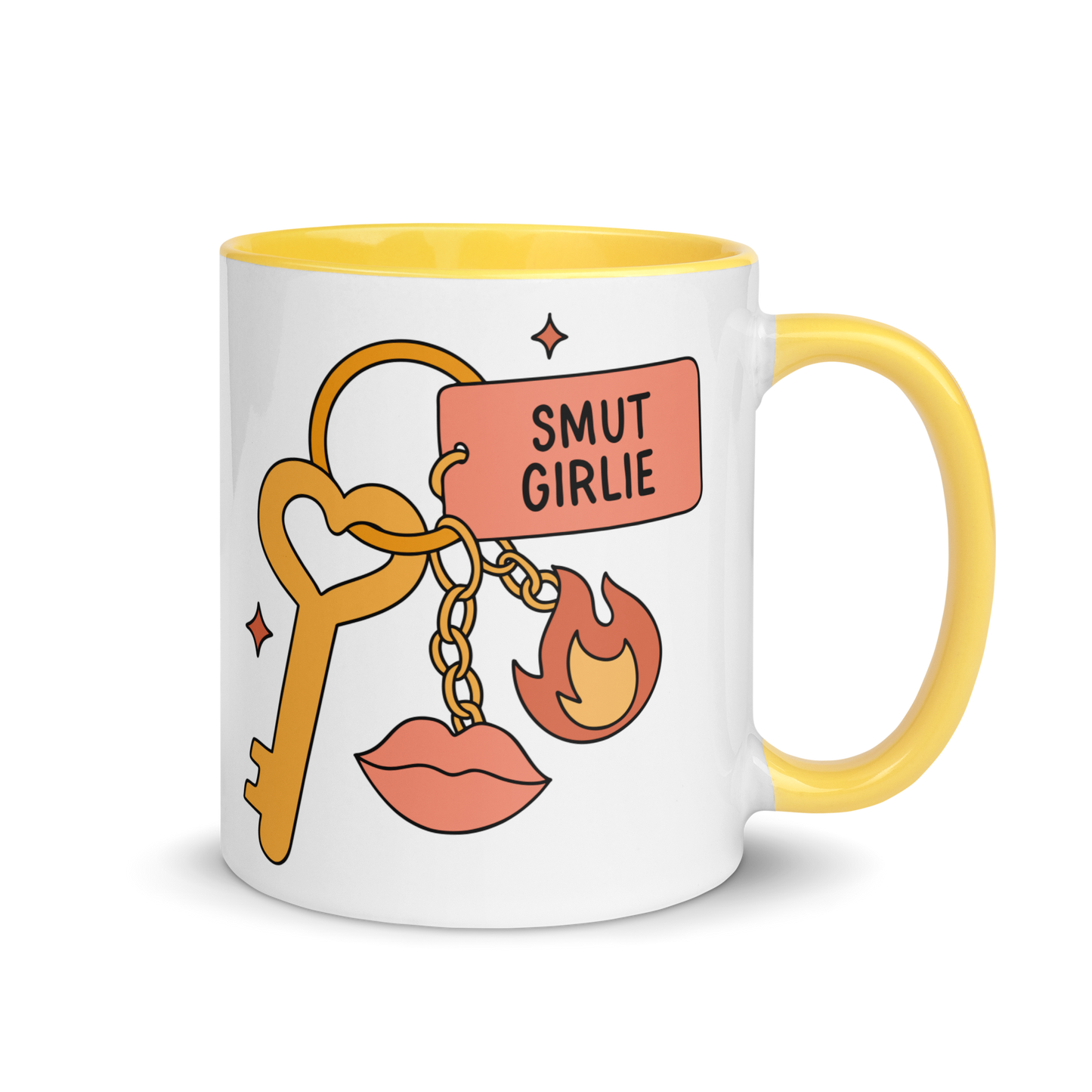Smut Girlie Bookish Color Mug