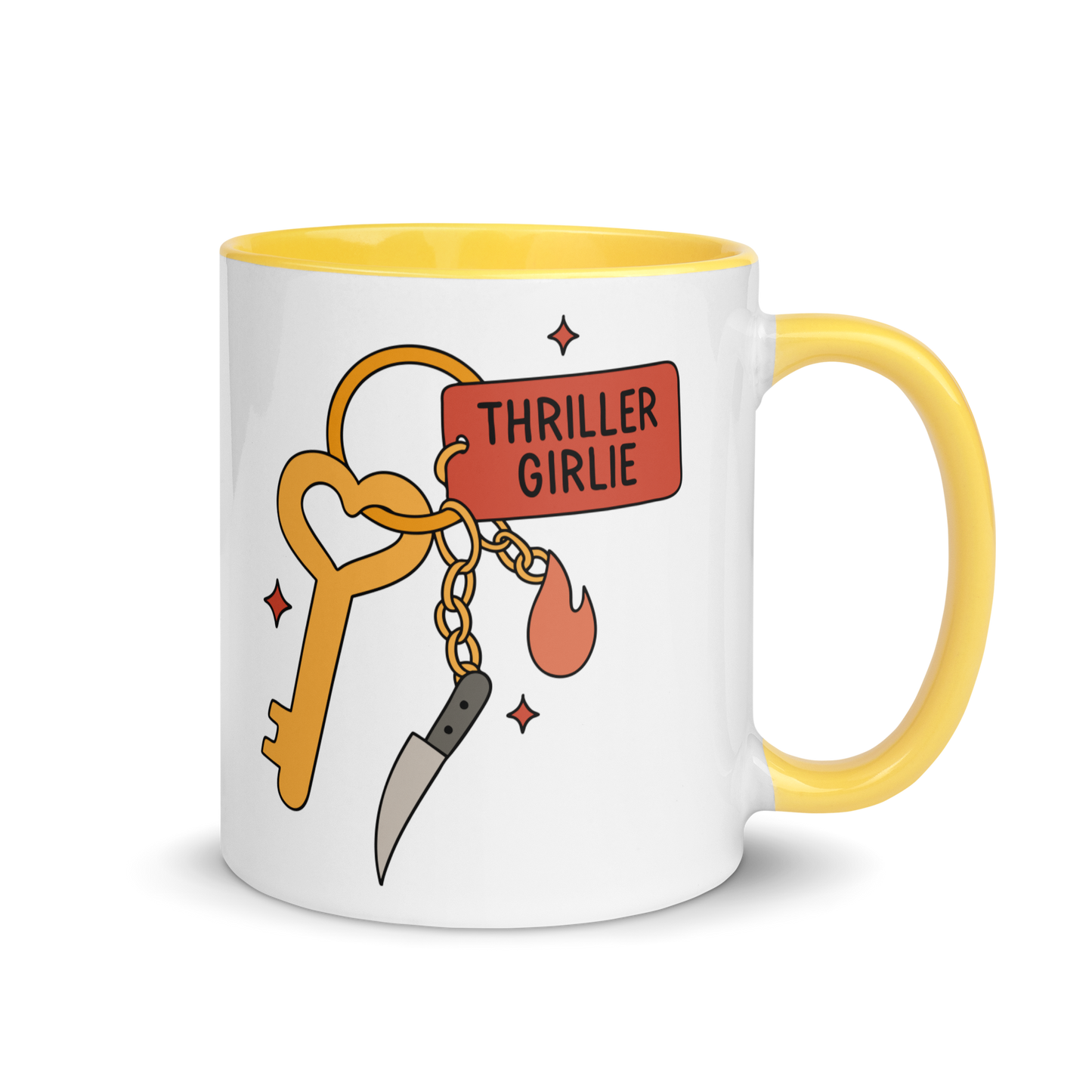 Thriller Girlie Bookish Color Mug