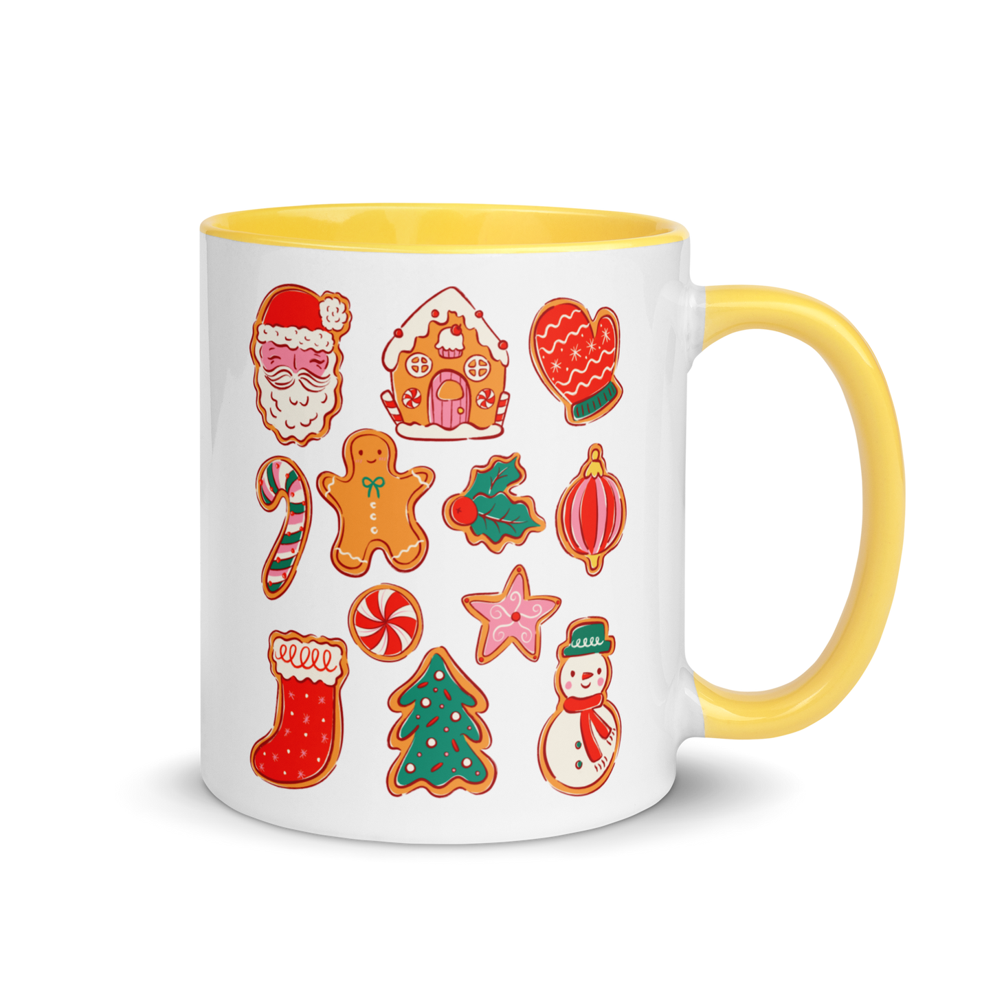 Gingerbread Cookies Christmas Color Mug